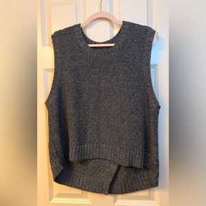Banana Republic Black and White Knit Sweater
